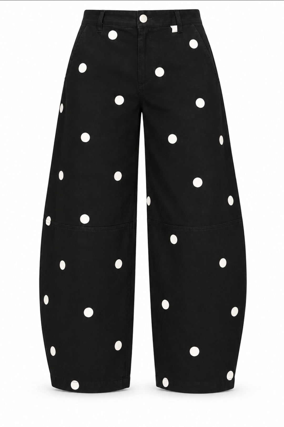 Coffee & Polka Dot Statement Set