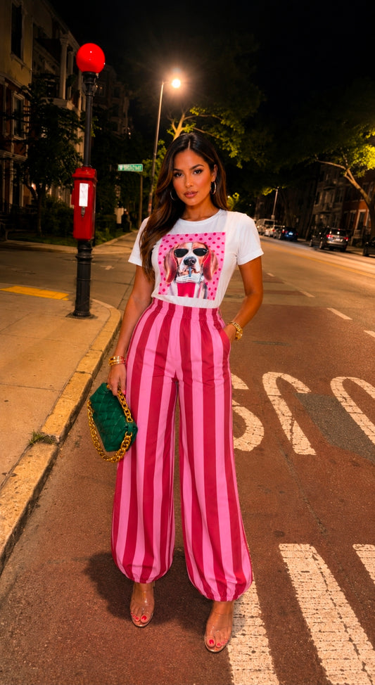 Pink attitude set