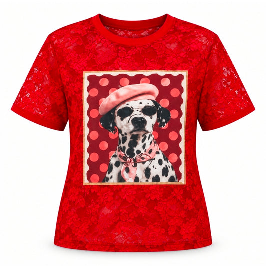 Dogs & Dots Top