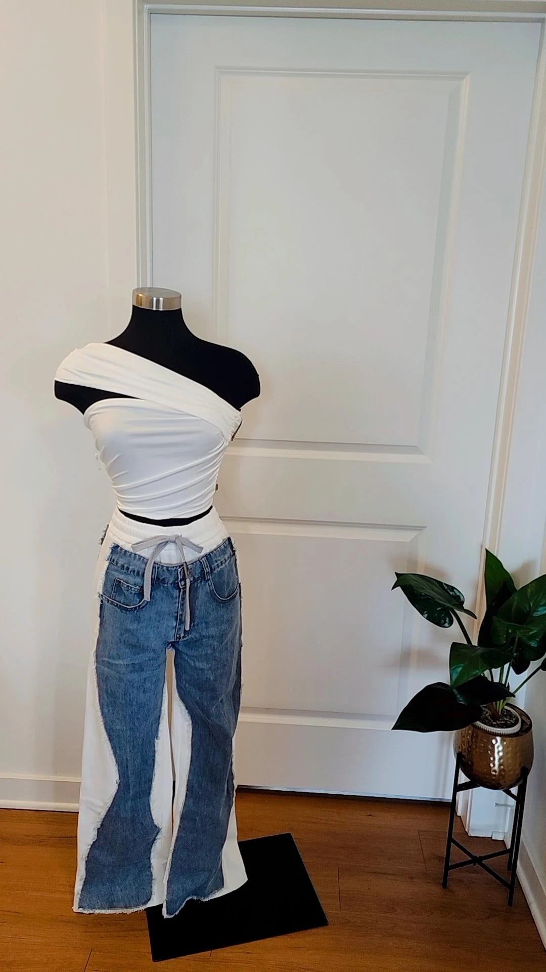 Lizette denim combo
